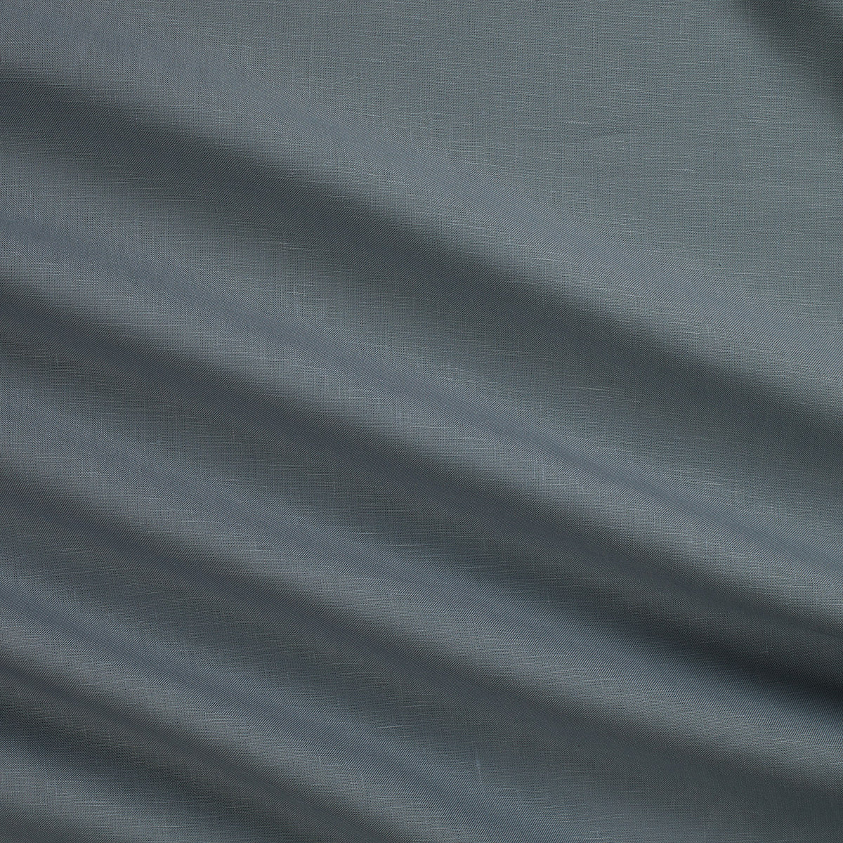 James Hare Lismore Linen Lovat Blue Made to Measure Roman Blinds