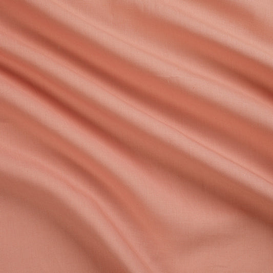 James Hare Lismore Linen Pink Coral Made to Measure Roman Blinds