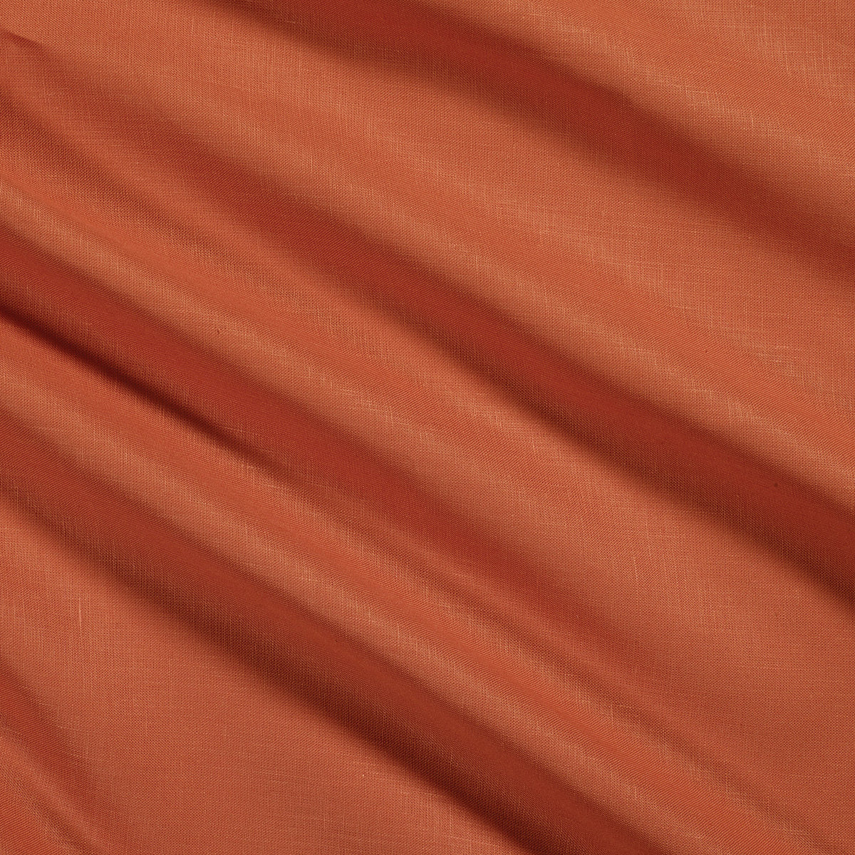 James Hare Lismore Linen Terracotta Made to Measure Roman Blinds