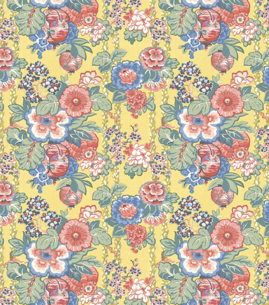 Lucky Yellow - Louis Fabric Linwood 100% Linen 