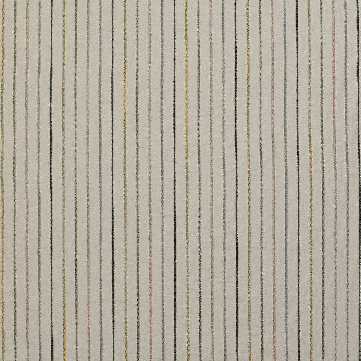 James Hare Maddox Stripe Natural Made to Measure Curtains