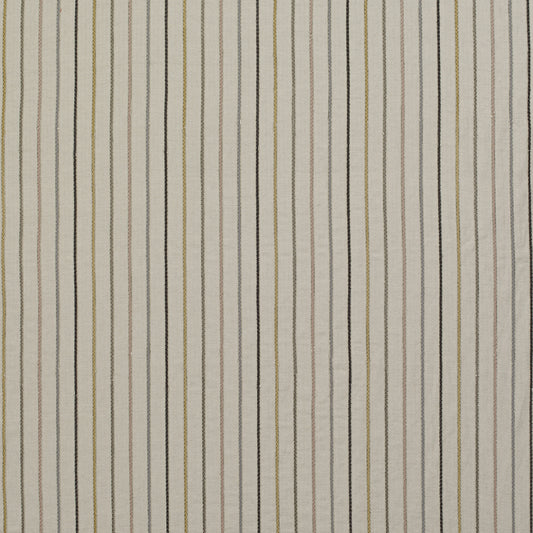 Natural - Maddox Stripe Fabric by James Hare