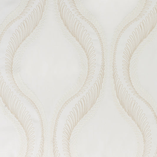 James Hare Meander Ivory Made to Measure Roman Blinds