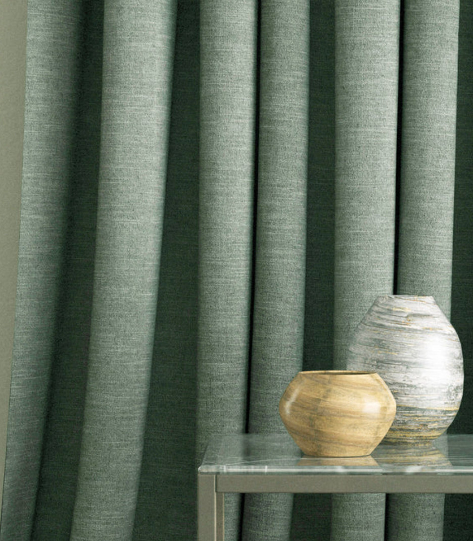 Mineral - Luna by Linwood - Fabric, Curtains, Roman Blinds drape