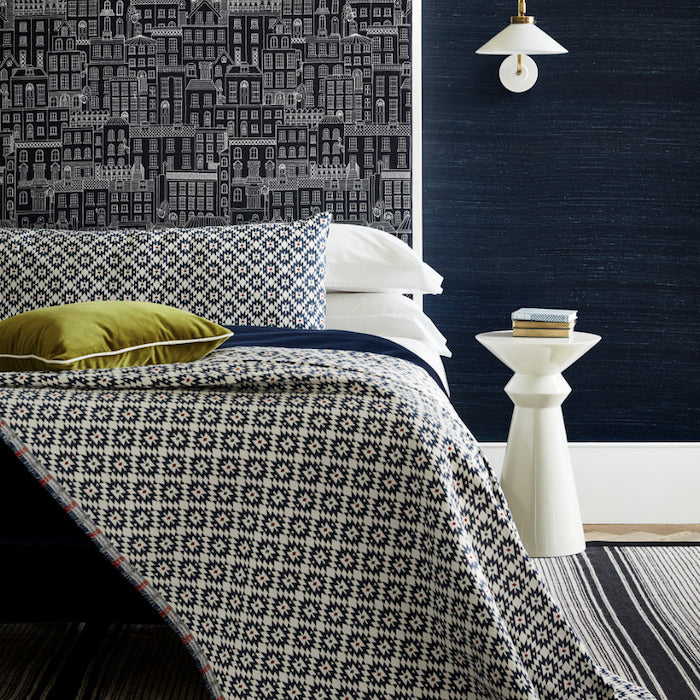 James Hare Piccadilly Black Made to Measure Curtains