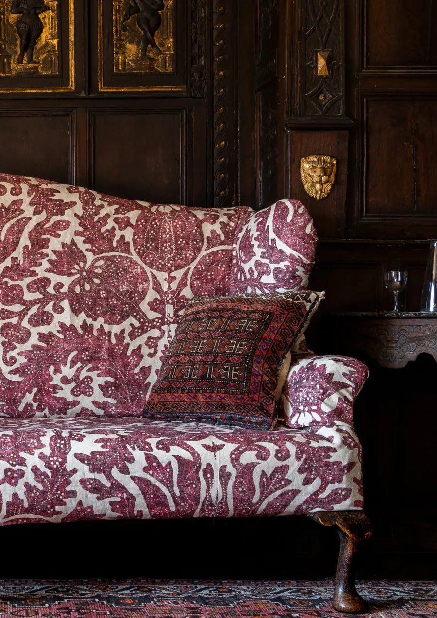 Lewis & Wood Pomegranate Raspberry Made to Measure Roman Blinds – lifestyle photograph
