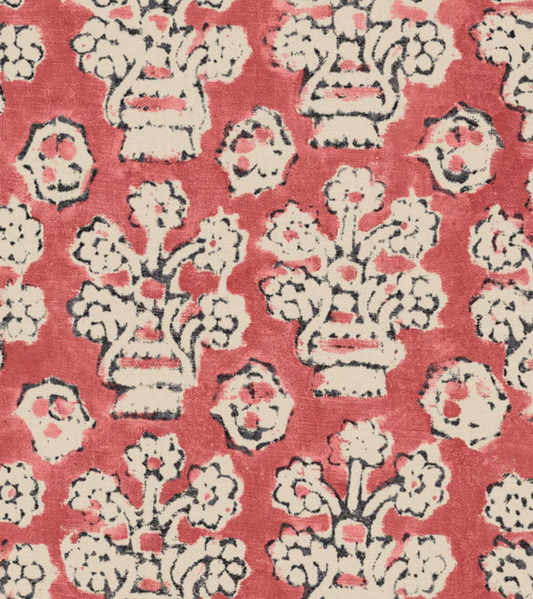  Raspberry - Shirin Fabric Linwood 100% Linen