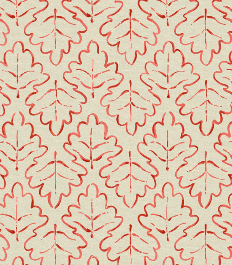 Red Apple - Maze Fabric Linwood 100% Linen 