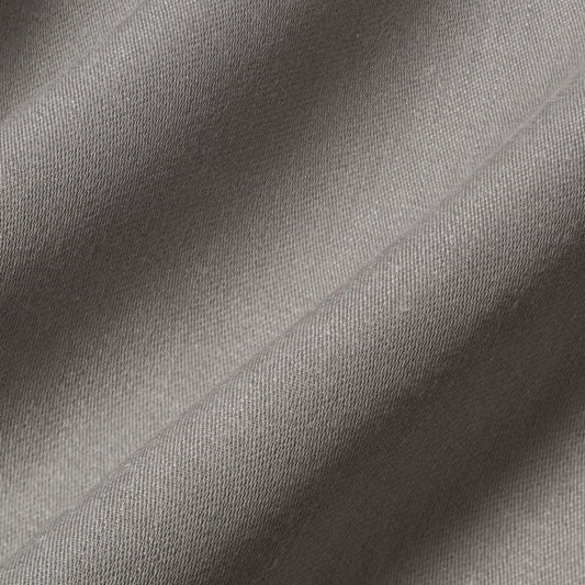 Cooshy Roman Grey Satin Linen 100% Linen Fabric