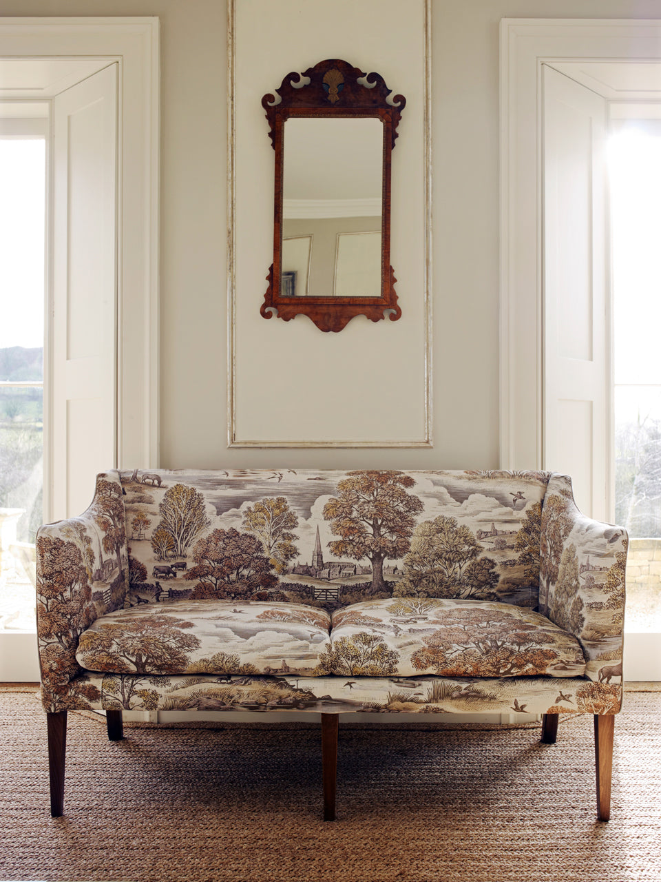 Lewis & Wood Royal Oak Autumn Made to Measure Roman Blinds – lifestyle photograph