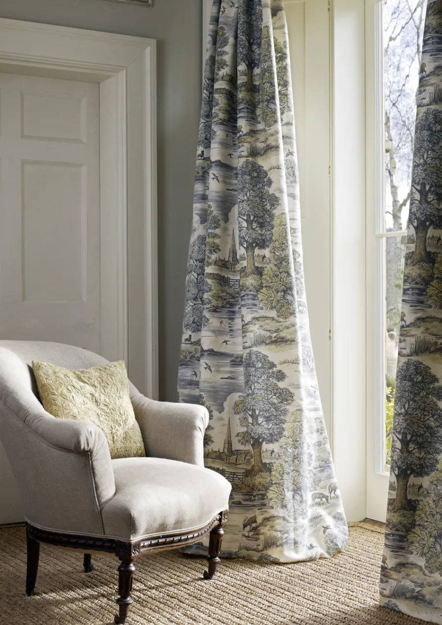 Lewis & Wood Royal Oak Spring Made to Measure Roman Blinds – lifestyle photograph