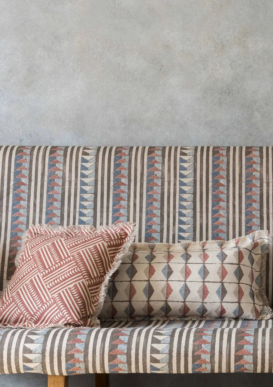 Lewis & Wood Sawtooth Navajo Made to Measure Roman Blinds – lifestyle photograph