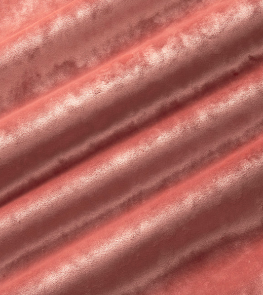 Sherbet - Alpha Velvet by Linwood - Fabric, Curtains, Roman Blinds