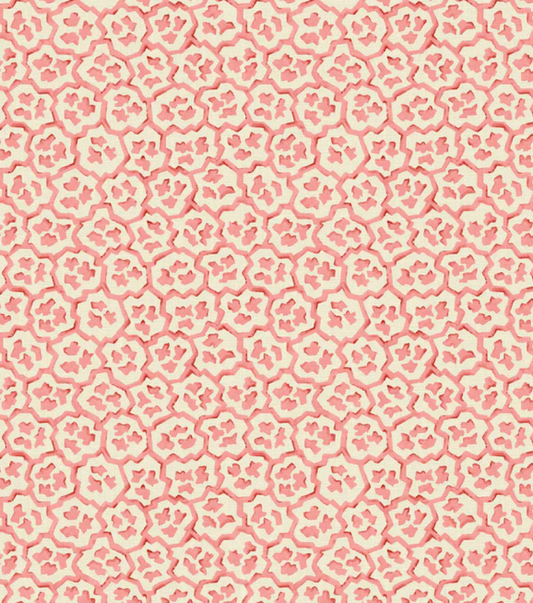 Strawberry - Hopscotch Fabric Linwood 100% Linen