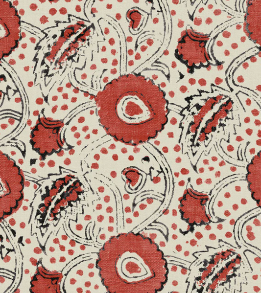 Strawberry Jam - Rubia Fabric Linwood 100% Linen