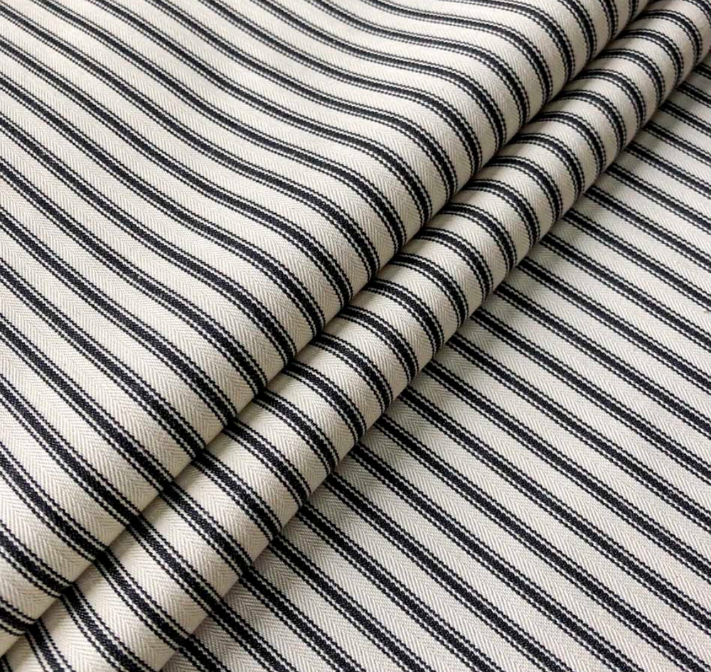 Ticking Stripe 1 Black