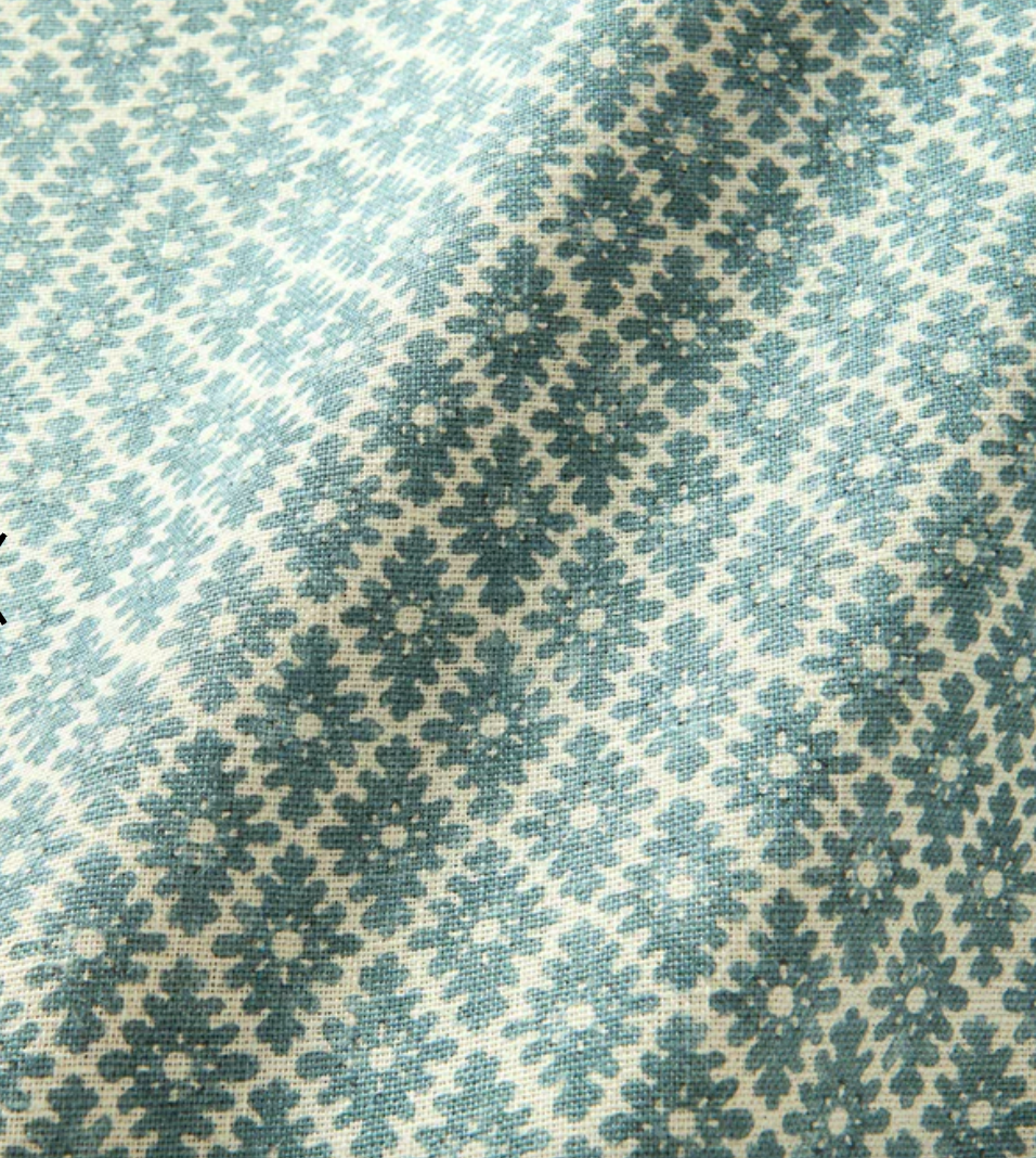 Turquoise - Ashfield Fabric Linwood 100% Linen 