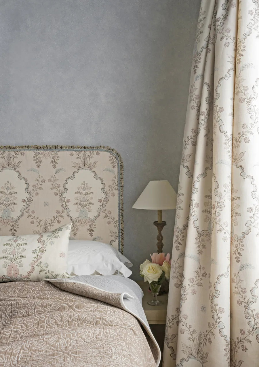 Lewis & Wood Vallance Tea Rose Made to Measure Roman Blinds – lifestyle photograph