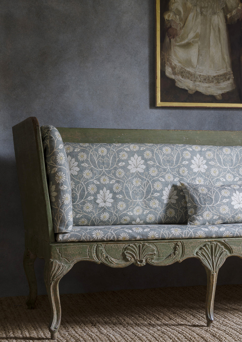 Lewis & Wood Vineheart Acanthus Made to Measure Roman Blinds – lifestyle photograph