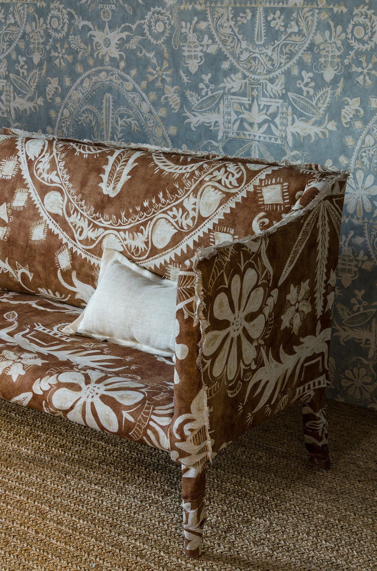 Lewis & Wood Womad Burnish Made to Measure Roman Blinds – lifestyle photograph
